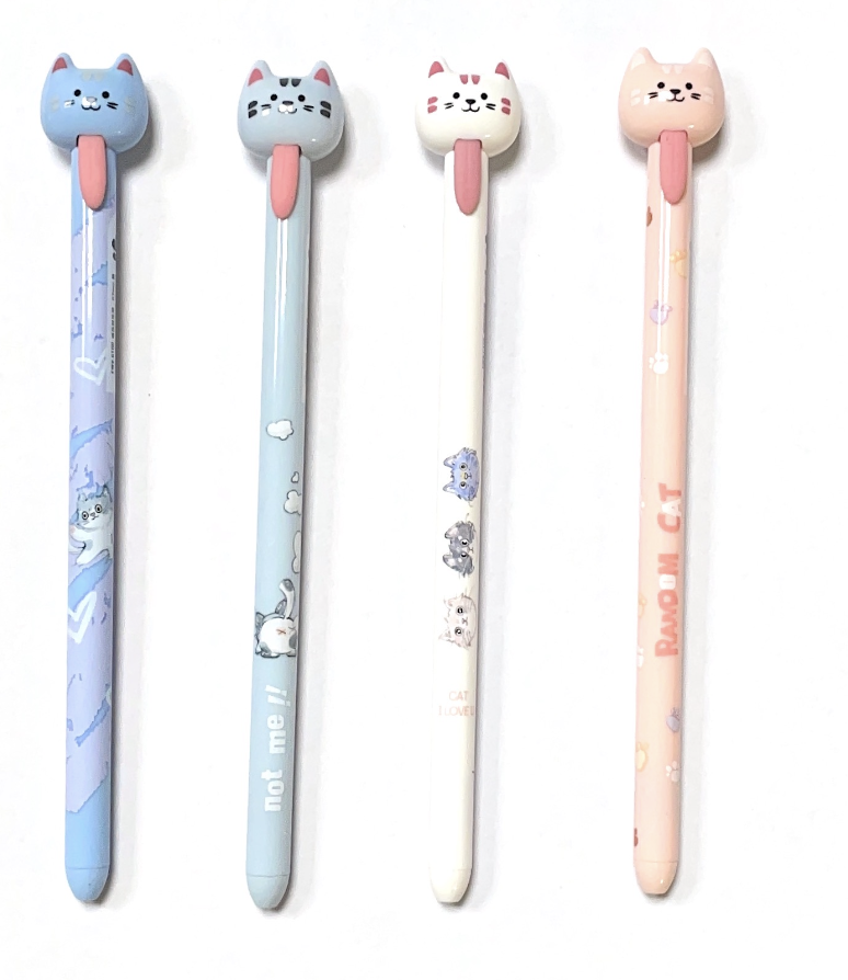cat retractable pen